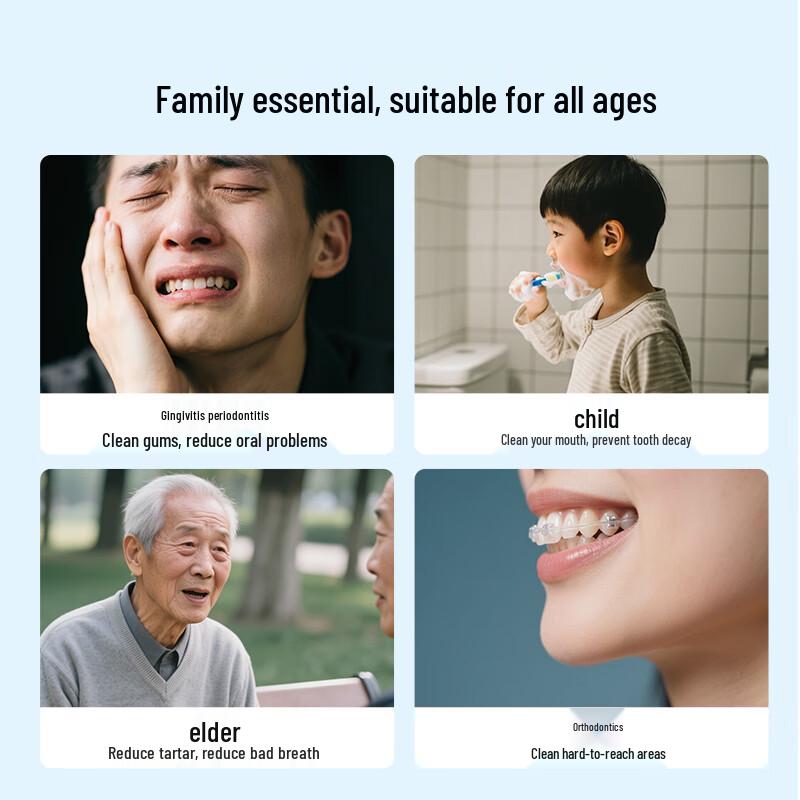 Runde Einzelstrang Zahnseide-Sticks