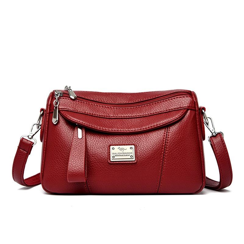 Women's Bag New Fashion Simple Retro Mother Bag Large Capacity Shoulder Messenger Bag Women