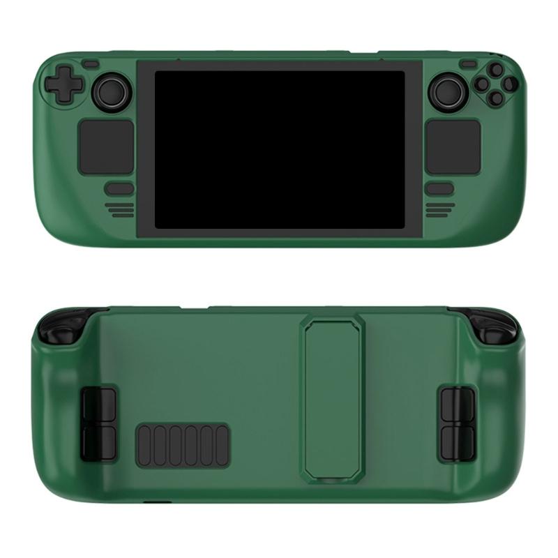 PC Cover Protective Case Game Console Shell with Foldable Bracket Scratchproof Housing Gaming Accessories