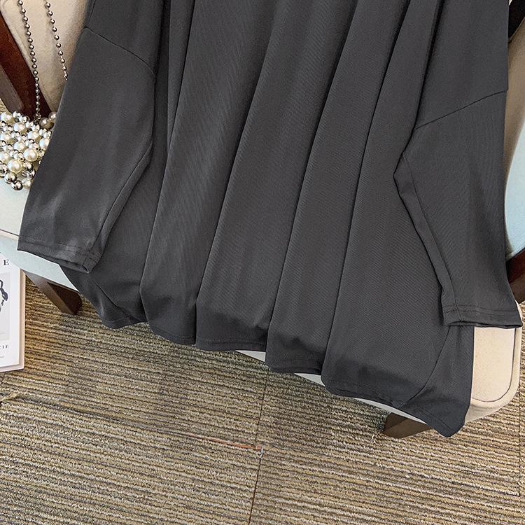 2026 Spring New Arrival: Plus Size Women's Casual Loose Batwing Sleeve Top