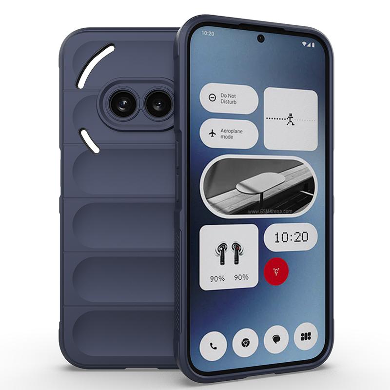 Coque Antichoc Pour Nothing Phone 2A (2a) Coque Bumper en Silicone Liquide pour Nothing Phone 2A 5G A142 Fundas