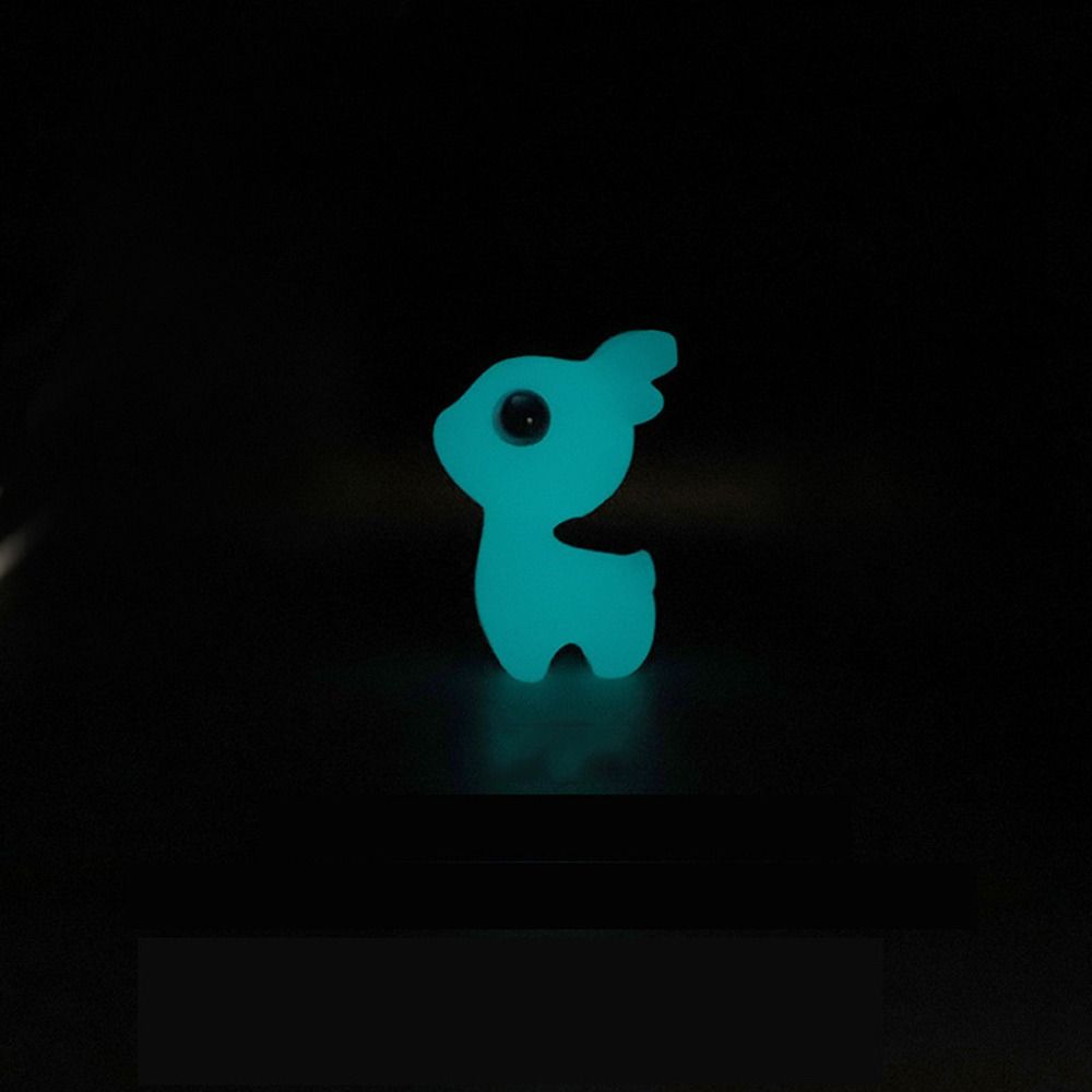 Luminous Stone Niche Design Deer Car Key Chain Bag Pendant Chinese Style Key Chain Key Ring