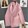 Simple and Fashionable Women's Blazers for Spring with Multiple Solid Colors