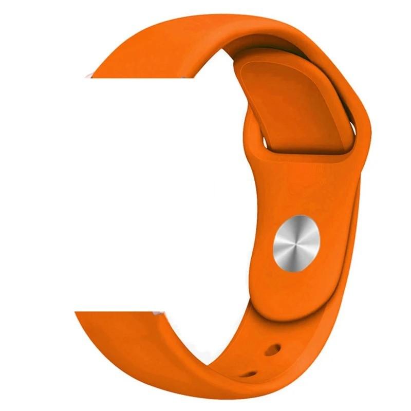 

Силиконовый ремешок для Xiaomi Redmi Watch 5 Active Lite, спортивный ремешок для Redmi Watch 5 Lite Active, дышащий ремешок для часов Correa 22 мм Watch 5 Active оранжевый