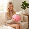Jumbo Peach Soft Squishy Stress Relief Toy Large Size Slow Rising Foam Squeeze Ball Novelty Gift for Adults and Kids