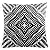 Cover Geometric Cushion Home Sofa Decor Black  White Linen Throw Pillow Case