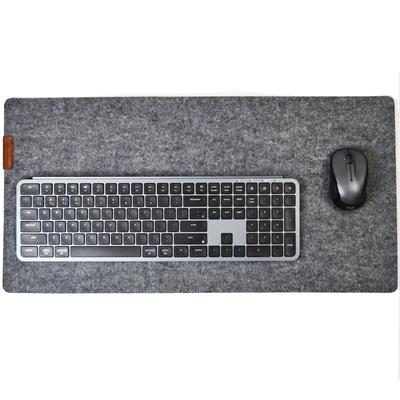 atelierCODEL Felt Desk Extra Thick Wool Absorbs Keyboard Mouse Made In Japan 300 X 600 X Mat, 5mm, Sound, Mat, Compatible, PC, (Gray, 5mm)
