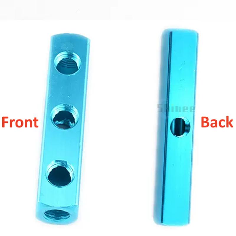 Blue Bus Plate Al-234-12 1/2 Pneumatic Connector Bus Exhaust Distribution Board Air Source Branch Connector Arrangement Multiway