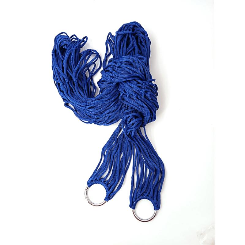 Durable Thickened Nylon Outdoor Hammock - Multifunctional Green Mesh Swing, Suitable for Gardens and Beaches