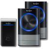 Wireless Doorbell N189189-BB Black 1T2R
