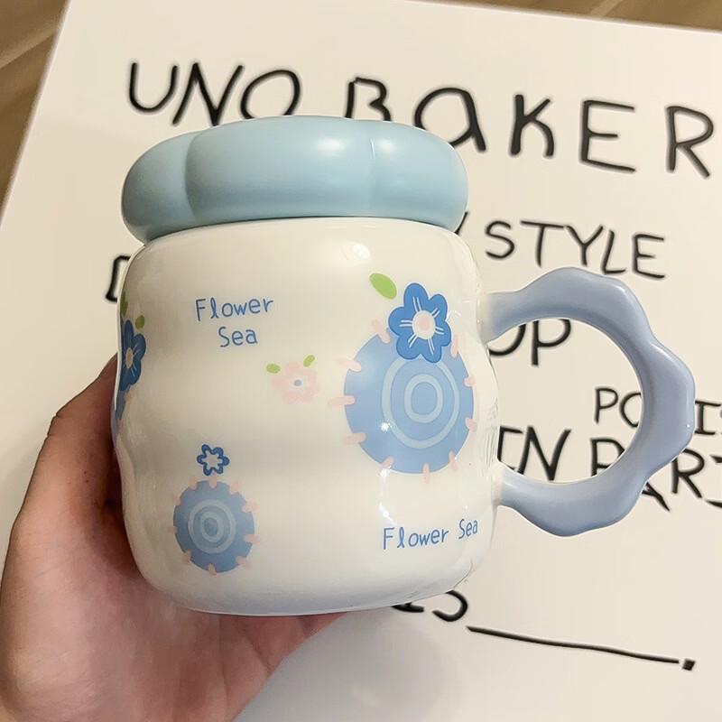 

OLOEY Flower Ceramic Mug