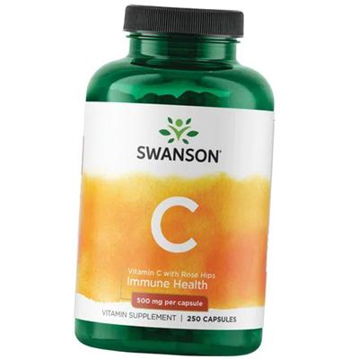 Vitamin C mit Hagebutten, Vitamin C 500 mit Hagebutten, 250 Kapseln (36280042)
