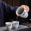 Tuopai 10-Piece Hand-Painted Ceramic Tea Set