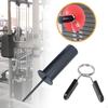Gewichtsstapel-Erweiterungsstift Fitnessgeräte-Zubehör Training Fitnessstudio mit Federklammer-Werkzeug für Kabel