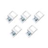 Pack Of 50 Metal Picture Frame Hooks With Screws Designed For Quick Installation In Homes Or Professional Setting