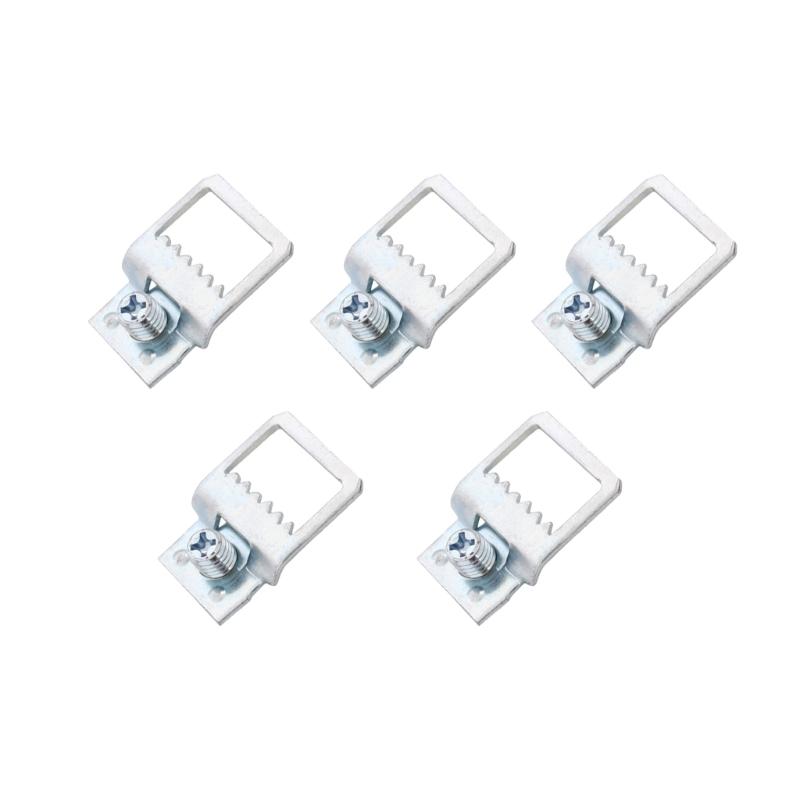 Pack Of 50 Metal Picture Frame Hooks With Screws Designed For Quick Installation In Homes Or Professional Setting
