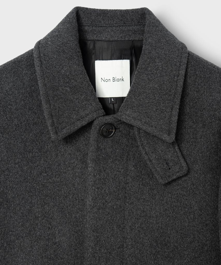 Nonblank [Nonblank X Fashion Planet] Balmacaan Coat_Grey