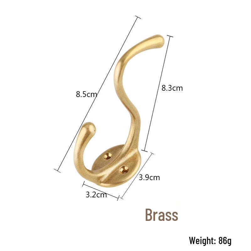 Yimiao Solid Brass Wall Hook
