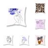 Abstract Simple Body Line Pillow Cover Bohemian Style Set Sofa Decoration Room Office Game Chair Cushion Cover Home Decoration