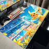 Mouse Pad Large Size P-Pikachu Aesthetics Computer keyboard Gaming Accessories Desk Mat Locking Edge Gamer Carpet Anime Tablemat