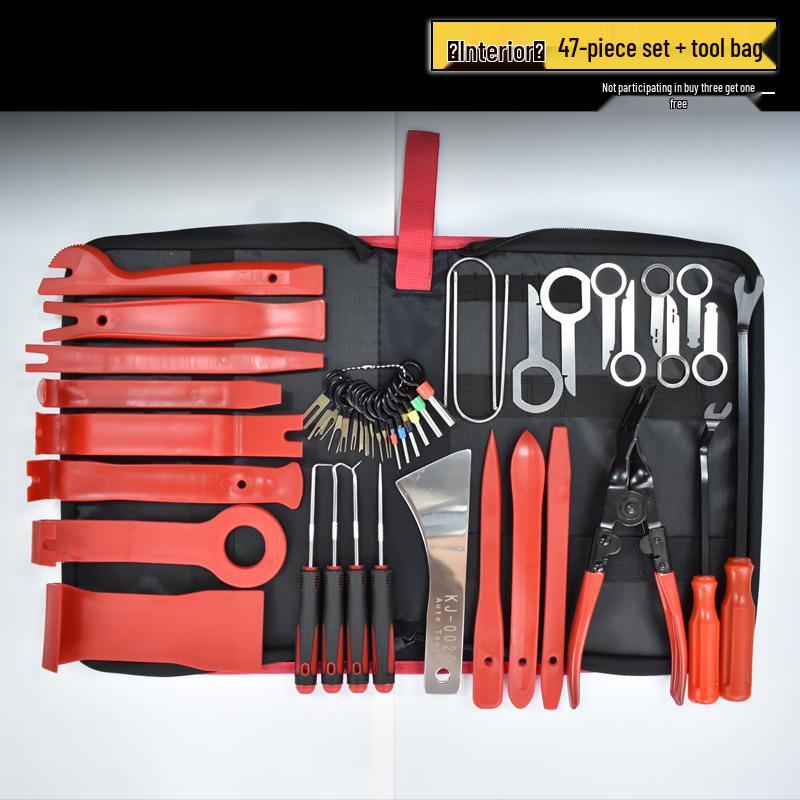 Stainless Steel Pry Bar Car Disassembly Tool for Audio, Door Panel, Console, and Mirror