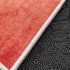 Minimalist Style Bedroom Decor Round Carpet Gradient Color Carpets for Living Room Washable Lounge Floor Mat Home Anti-slip Rug