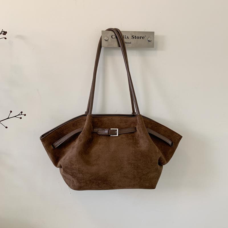 

Stylish Retro Solid Color Women‘s Handbag Shoulder Bag Casual Loop Design Large Capacity Women Tote Bag for Commuting Outings