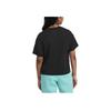 Nike Kids Sportswear Cotton Soft Comfort Short Sleeve T-Shirt Kids Tops Black FZ5538-010