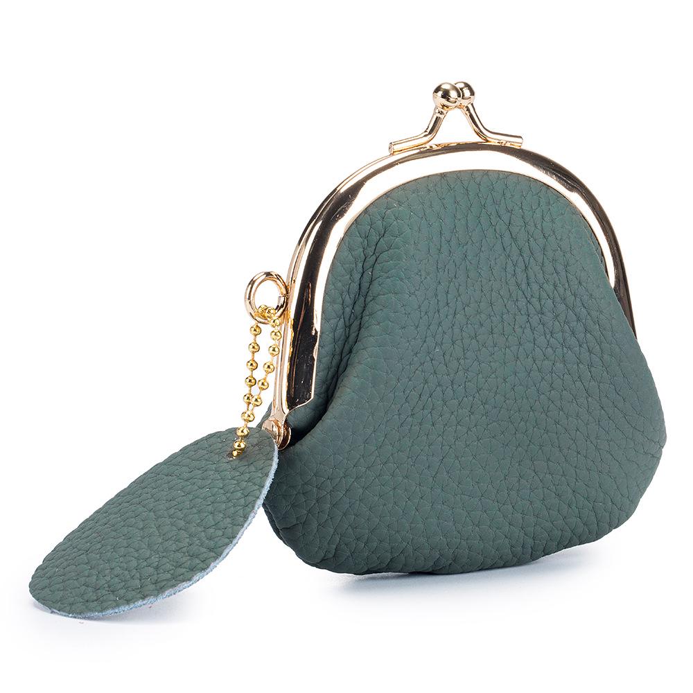 2024 Premium Leather Women's Coin Purse - Top Layer Cowhide Mini Storage Bag