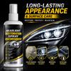Automotive Headlight Lens Restoration Spray for Foggy, Oxidized, or Yellowed Car Headlights