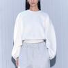 Puma Sweatshirts Women's Warm White Crew Neck Moderate Regular 633475-87