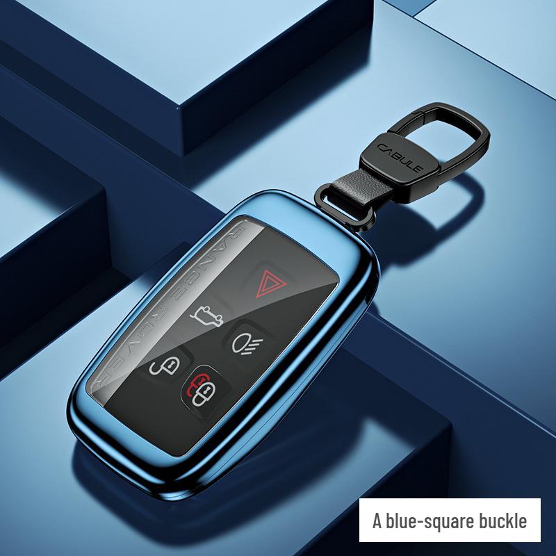 Metal Key Case for Land Rover & Jaguar: Fits Range Rover, Discovery Sport, and XJ Models