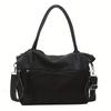 Vintage Nylon Women Shoulder Bag Large Capacity Waterproof Shoulder Bag Daily Commuting Handbag