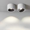 Verstellbarer Winkel 7W LED-Strahler Aufputz Energieeinsparung Deckenstrahler Dimmbar Blendfreies Downlight Galerie