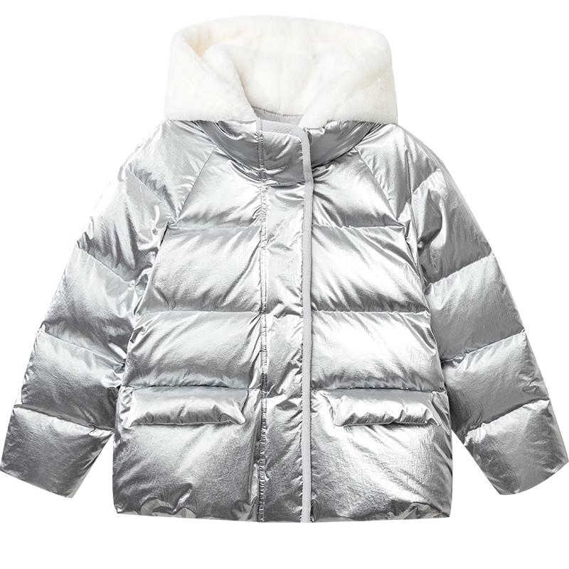 Balabala Girls' Winter Down Puffer Jacket