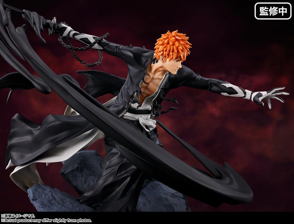 TAMASHII NATIONS TAMASHII NATIONS Figuarts ZERO BLEACH Miléniová krvavá válka Slepice Ichigo Kurosaki Tisícletá krev 220 mm Malovaná Kompletní figurka