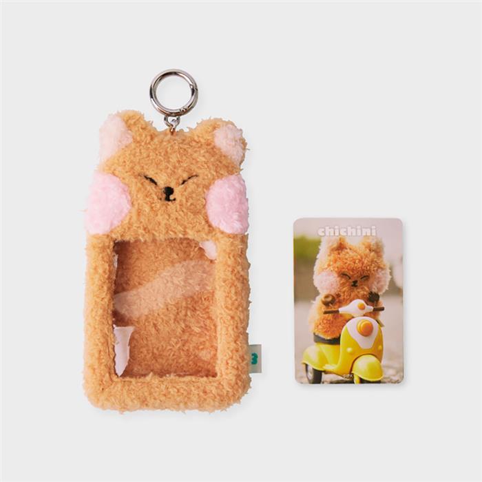 LINE FRIENDS MININI CHICHINI Photocard Holder Keychain