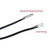 NTC Thermistor 10K Temperature Sensor, B-Value 3950, for Refrigeration & Air Conditioning, Probe Length: 1m, 2m, 3m.