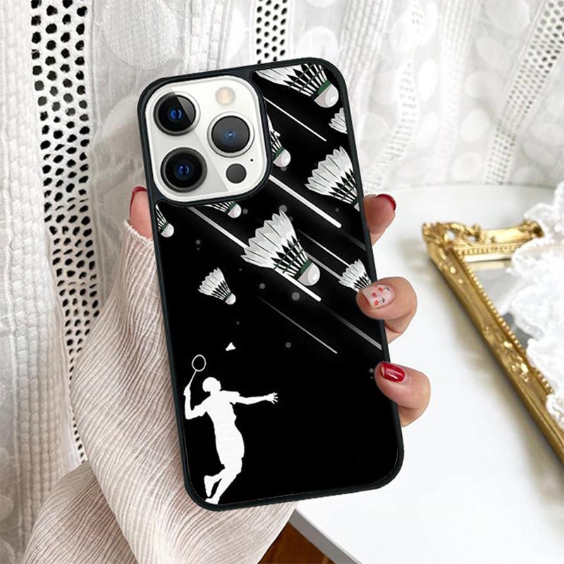 Badminton Sport phone Case Cover For iPhone 17 Air 16 15 14 Plus for apple 16 11 12 13 Pro Max coque