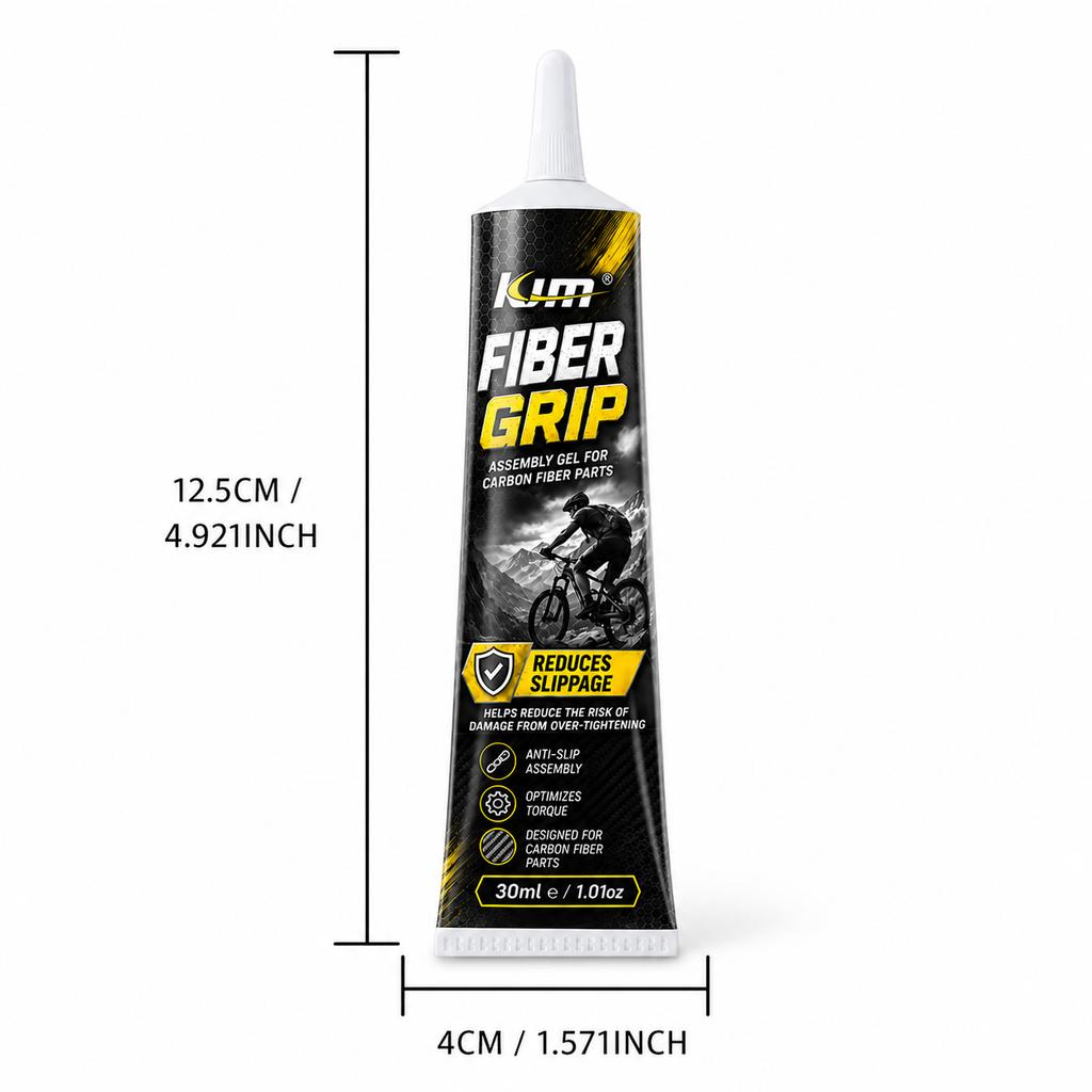 KJM Fiber Grip Sealant 30ML High Strength Anti-slip Waterproof Quick Fix Repair Glue for All Types Vehicle Handle Grips