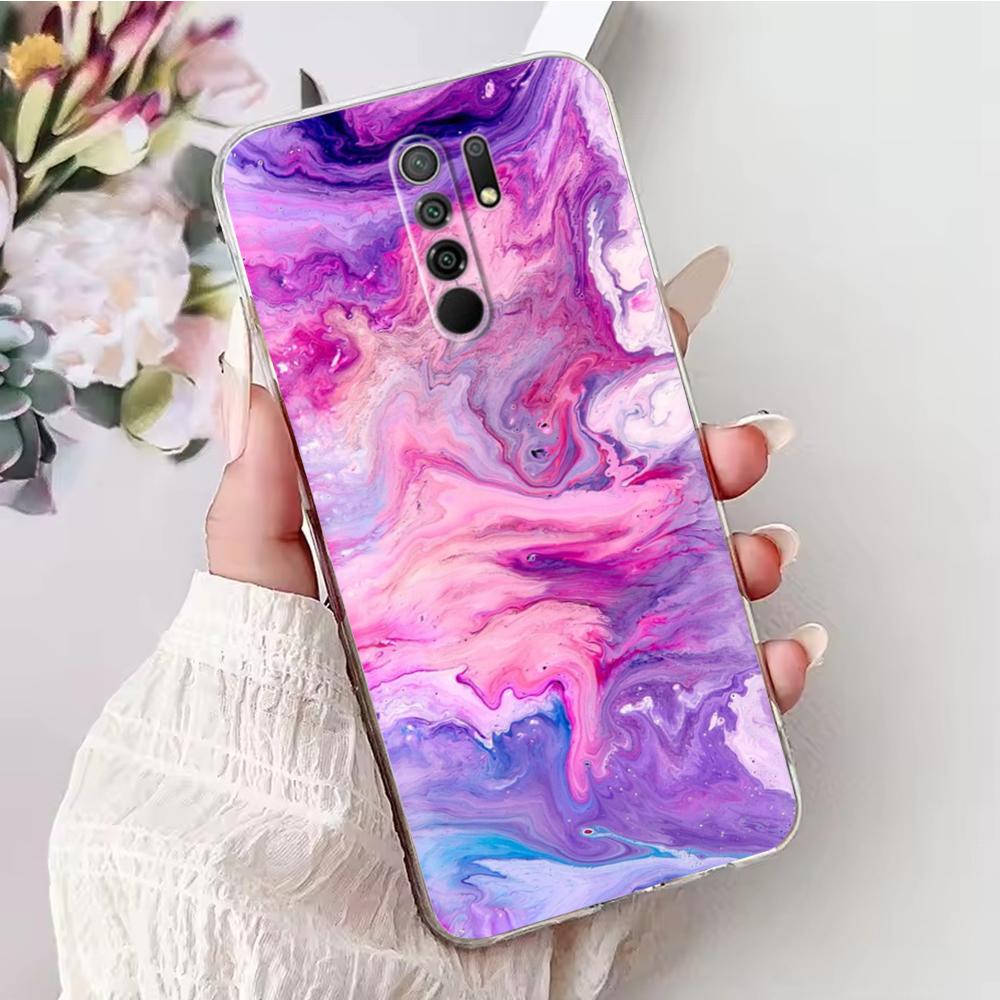 Phone Case For Xiaomi Redmi 9 Case Soft TPU Silicone Back Cover for Xiaomi Redmi 9 Redmi9 Case Transparent Bumper Cover Fundas