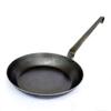 Turk Cast Iron Frying Pan (Roast) (24cm Deep) with Pot Brush (Authentic)