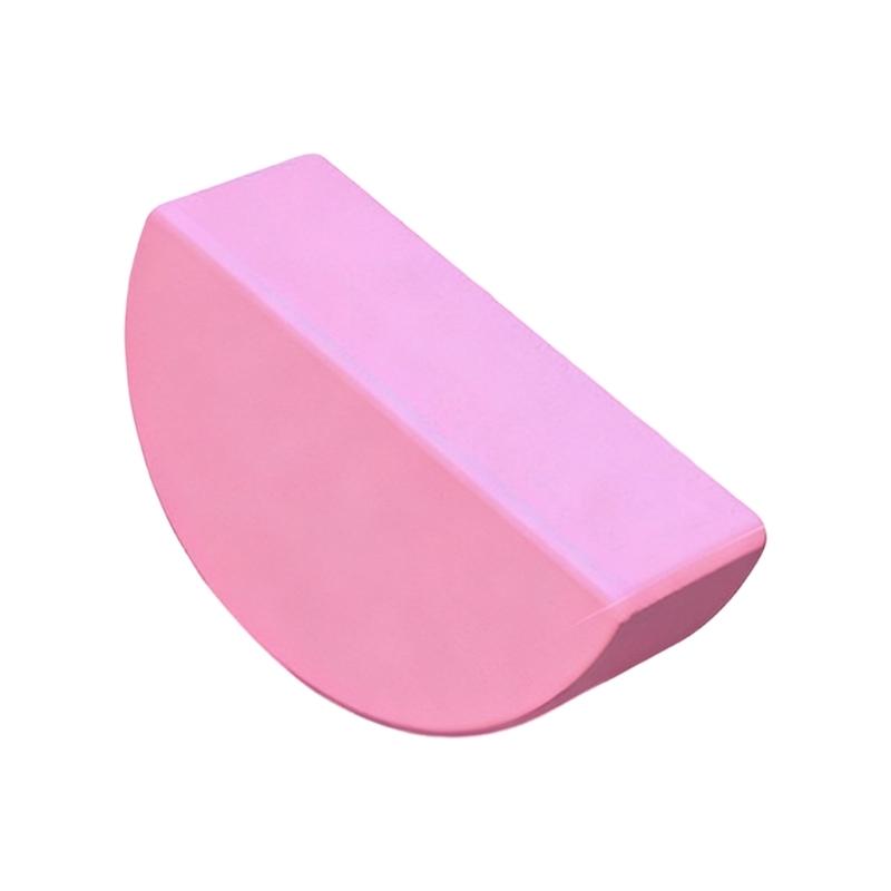 Curved Yoga Support Block Light Weight Portable Stretching Half Moon Balance Block for Balance Poses And Fitness Workout