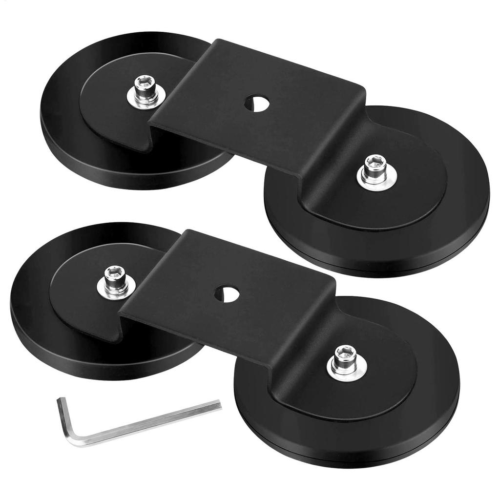 Magnetic Roof Rack Base Led Light Mounting Aluminum Alloy Brackets Strong Sucker No Drilling For Outdoor Roof Off Road Vehicle