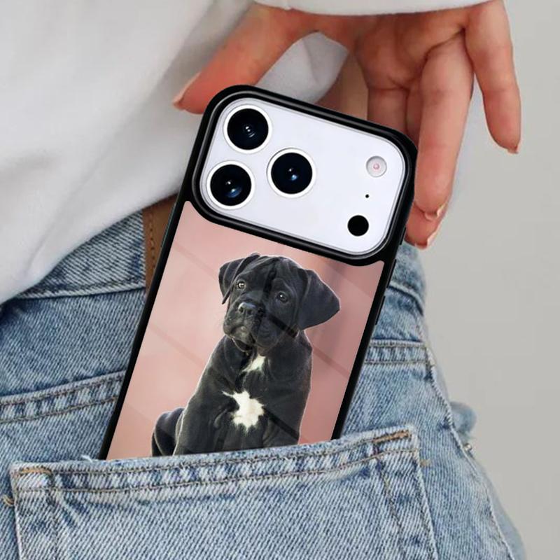 Italian Mastiff Cane Corso Phone Case for iPhone 16e 15 14 13 12 17 Pro Max Plus Air 17pro Cover Coque