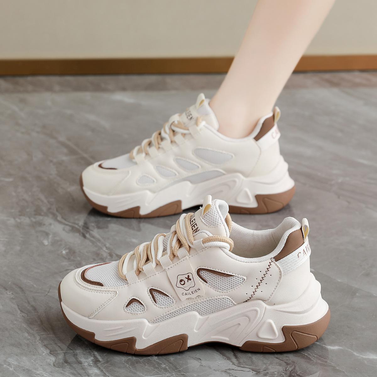 Breathable Thick-soled Women s Shoes 35