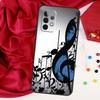 Music Note For Samsung Galaxy A55 A53 A33 A13 A35 A15 A36 A56 A26 A16 A22 A32 A52 A54 A34 A06 A05 Case