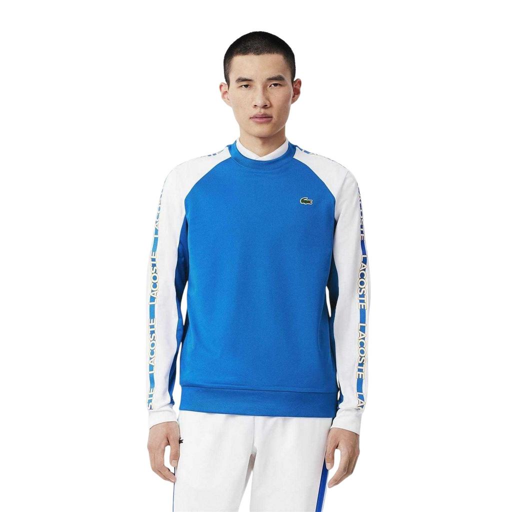 Lacoste Mens Colour Block Stripe Sweatshirt