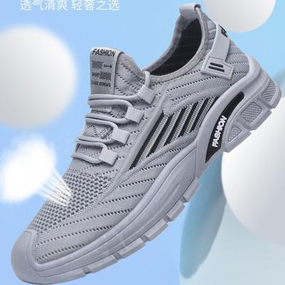 Herenschoenen lente en zomer nieuwe vliegweefsel mesh schoenen heren ademende veelzijdige casual schoenen mesh schoenen student hardlopen sportschoenen