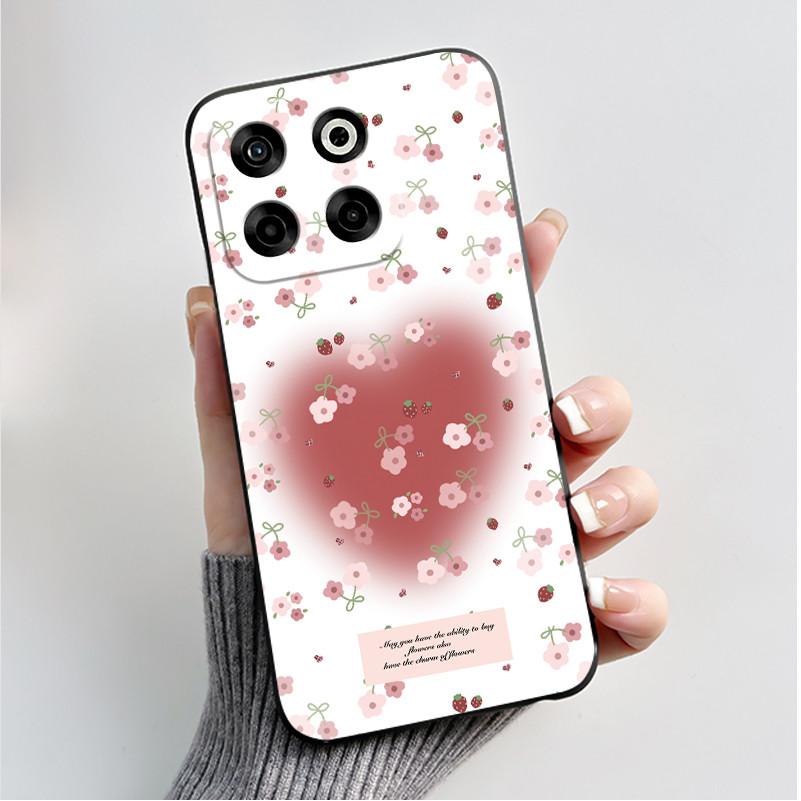 

Чохол для ZTE Blade V70 З принтом Чохол для ZTE Axon 70 М який силіконовий Чорний корпус для ZTE Nubia V70 Funda Милий Чохол з квітковим мультфільмом ZTE Blade V70